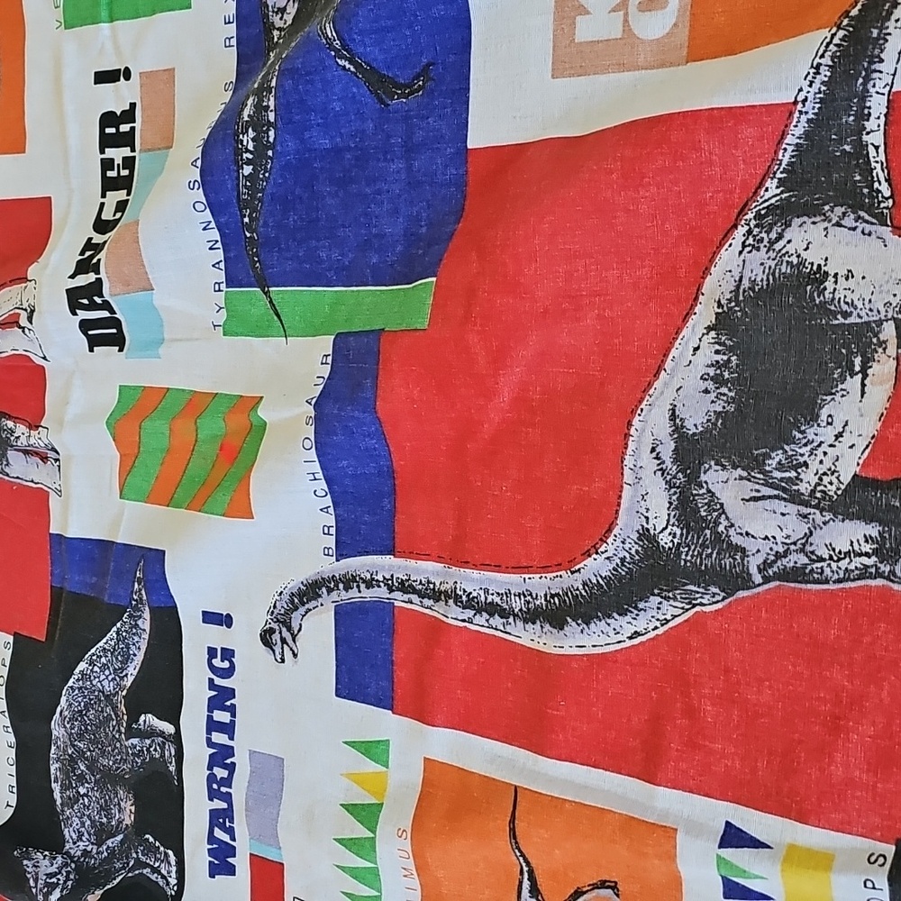 Vintage 1992 Jurassic Park Bedding - Picture 5 of 5